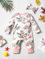 Von kilizo Newborn Baby Girl Clothes Romper Onesie Cotton Newborn Outfit for Girls Cute Infant Girl Jumpsuits Clothes - Image 4